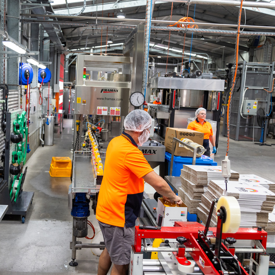 Beverage packaging and manufacturing workers at SABC.